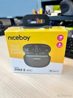 Niceboy HIVE Pins 3 ANC Black - nové