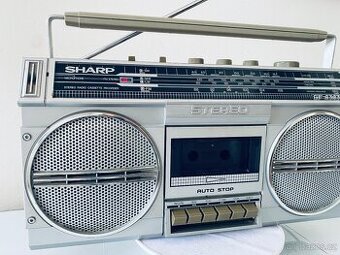 Radiomagnetofon Sharp GF 4343, rok  1984