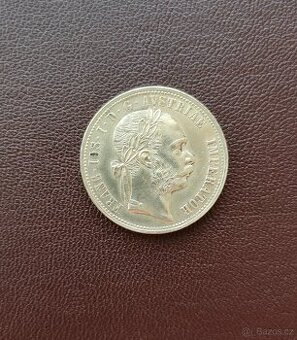 1 zlatník 1874 bz Fran. Josefa I.