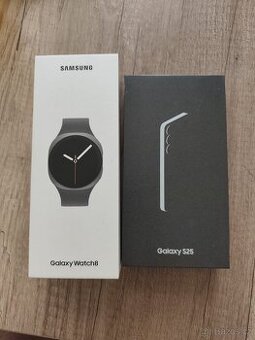 Samsung s25 a Samsung Watch 8 nové