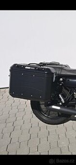 GIVI Trekker Dolomiti + boční nosič PL8201 + zadní nosič SR8