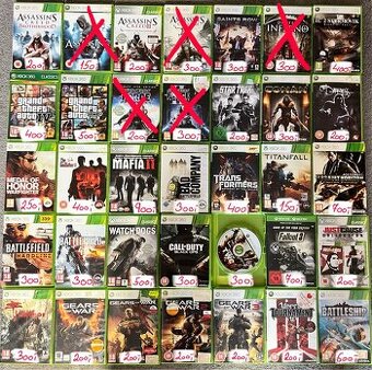 Akční hry na Xbox 360