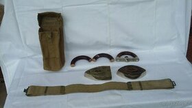 Opasek, sumku , žehličky, noviny