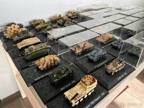 Sbírka modelů tanků 1:72 - 1