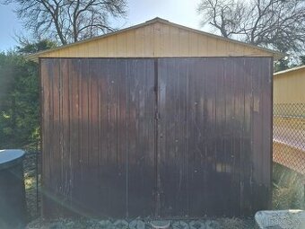 Plechová garáž 4x3 m