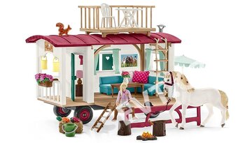 Stavebnice  Schleich Karavan pro kamarádská setkání