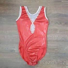 Gymnastický, baletní dres/trikot vel. 134