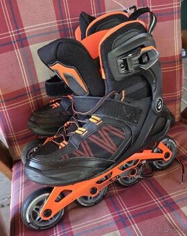 Kolečkové brusle (inline) z Decathlonu