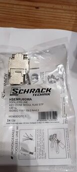 Prodám keystony RJ45 Schrack samozařezavaci stíněné 300ks - 1
