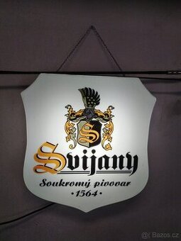 Svítící erb Svijany