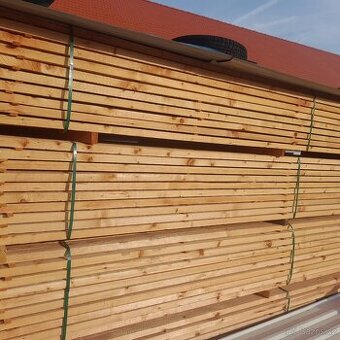 Impregnované střešní latě 60 x 40 ve 4 m. Prodej po balících