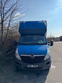 Opel Movano 2.3 CDTI plachtová dodávka 10 EUR palet - 1