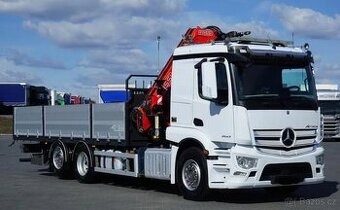9244 - ACTROS 2543 - 6x2 – Valník + HR-FASSI F 295 RA – EURO - 1
