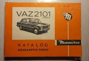 Vaz 2101 2102 žiguli katalog náhradních dílů 1973