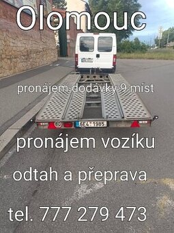 Pronájem vozíku odtah vozidel