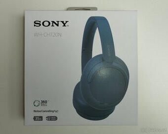 Sony Noise Cancelling WH-CH720N, modrá