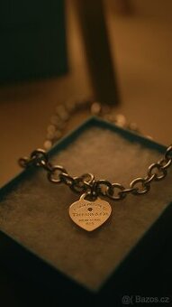 Heart Tag Necklace Tiffany & Co. – stříbro 925, diamant - 1