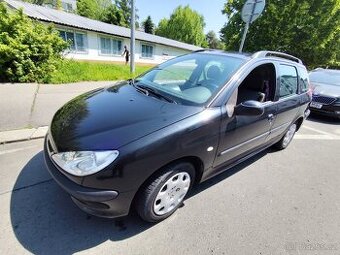 Peugeot 206 SW 1,4 benzín 1x majitel