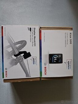 Displey kiox 500 + držák na řídítka