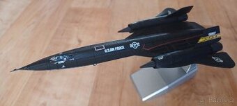 Kovový model letadla stíhačka Lockheed SR 71