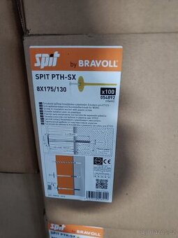 BRAVOLL PTH-SX Talířová hmoždinka s plastovým šroubem 175