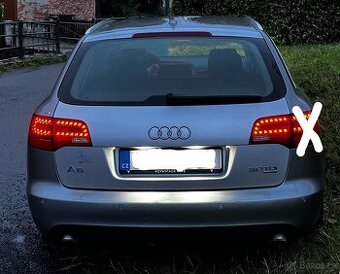 Zadní světla A6 C6