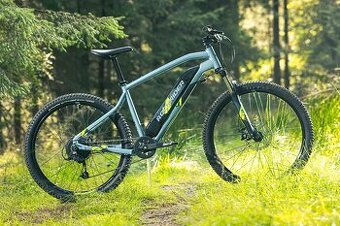 Horské elektrokolo poloodpružené 27,5" E-ST100 ROCKRIDER
