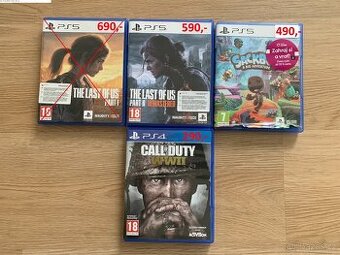 Prodám hry PS5 / PS4