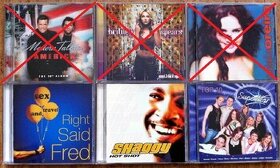 CD různí interpreti, viz foto