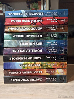 Expanze - James S. A. Corey, Kompletní série 10 knih