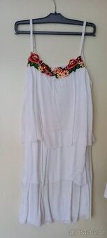 bílé letni šaty vel.M