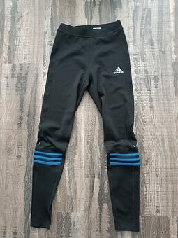 Zateplené dětské běžecké leginy Adidas Response Climalite ve