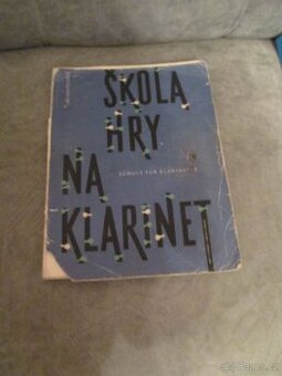 Škola hry na klarinet-Jiří Kratochvíl-nálezový stav