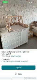 Přebalovací komoda