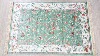 Zelený koberec 135x195 cm Oriental Flowers Hanse Home