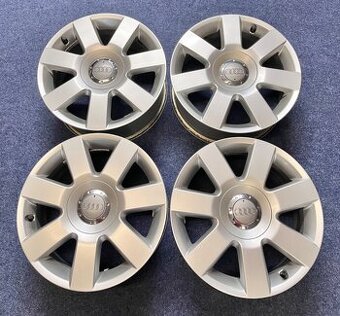5x100 R16 originál alu Audi - TOP STAV