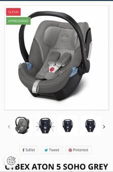 Autosedačka, vajíčko