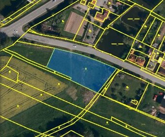 Vynikající stavební pozemek 10km od Jihlavy=Vysoké Studnice
