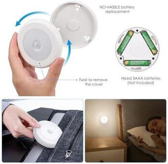 AMIR noční světlo s detektorem pohybu