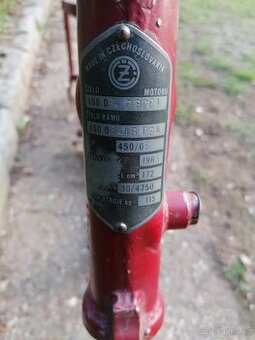 ČZ  175,450/5 deluxe, rám