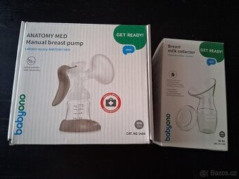 Manuální odsávačka a sběrač mateřského mléka