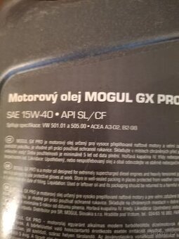 Motorový olej Mogul GX pro