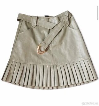 Stylová koženková sukně AMISU S