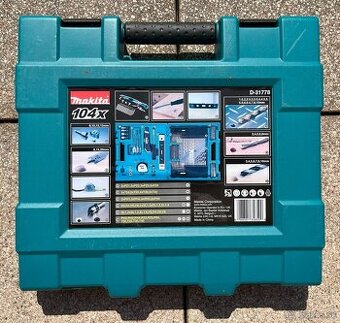 Makita D-31778 - 104 dielna sada bitov a vrtákov