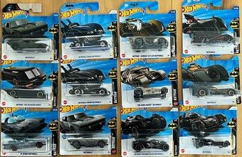 angličáky Hot Wheels (5) - Batmobily