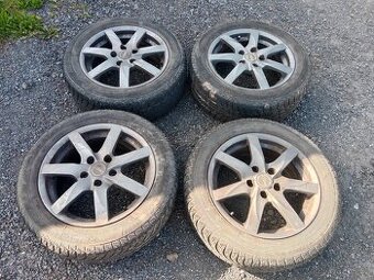 Alu kola proline r16 rozteč 5x112 včetně pneu