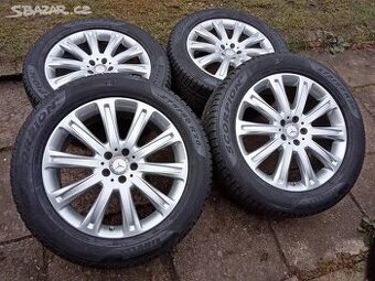 Obutá Alu kola 20ky 5x112 pneu 80% MERCEDES BENZ