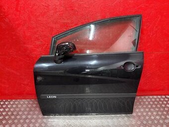 LEVÉ PŘEDNÍ DVEŘE SEAT LEON MK2 ČERNÉ