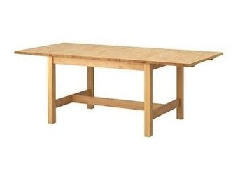 IKEA stůl Norden 12068 masivní jídelní roztahovací 264 cm