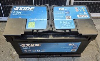Autobaterie Exide EK800 AGM 12V 800Ah použitá